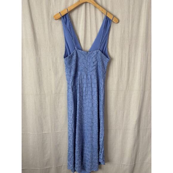 Current Air Anthropologie Womens Baby Doll Fairy Peasant Dress Size S Periwinkle - Picture 2 of 9